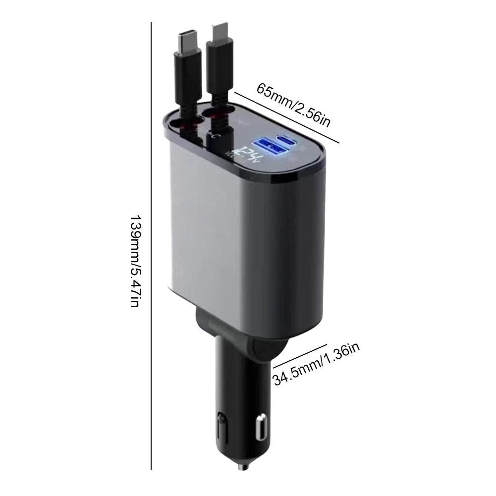Retractable Car Charger Retractable Car Charger